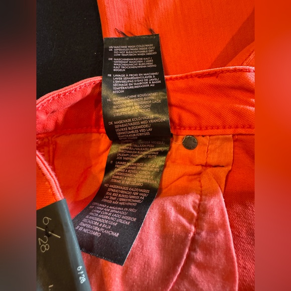 Liverpool Coral Women Capri Cropped Jeans 6/28 - Picture 7 of 7